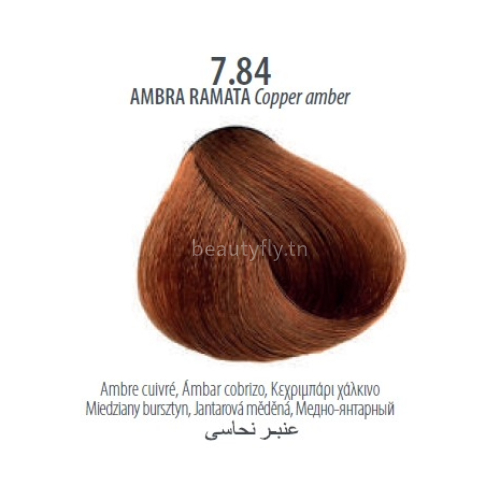 Maxima Professional Hair Color Plex - Ambre 7.84