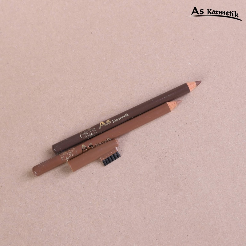 Crayon Sourcils avec Brosse AS Kozmetik – Définition Précise & Fini Naturel
