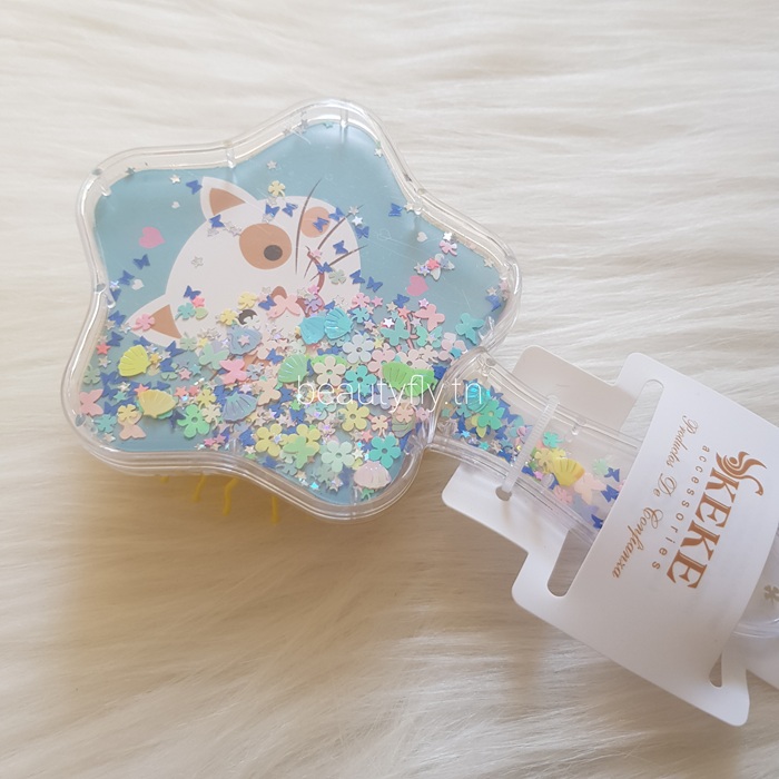 Brosse à Cheveux Enfant Mignonne – Formes & Décors Girly (Licorne, Lama, Cœur…)