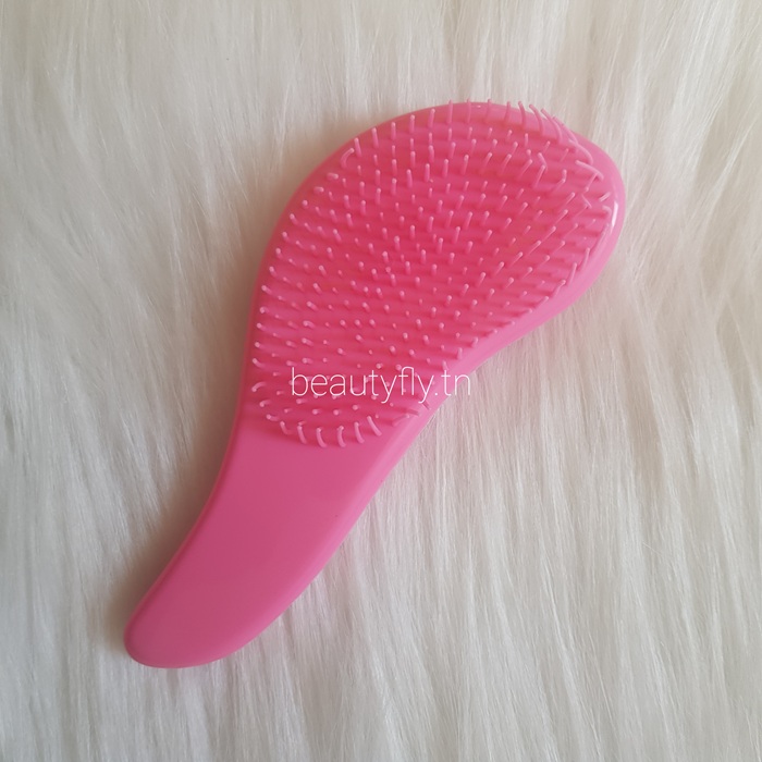 Brosse Démêlante Rose Métallique – Antinœuds & Brillance