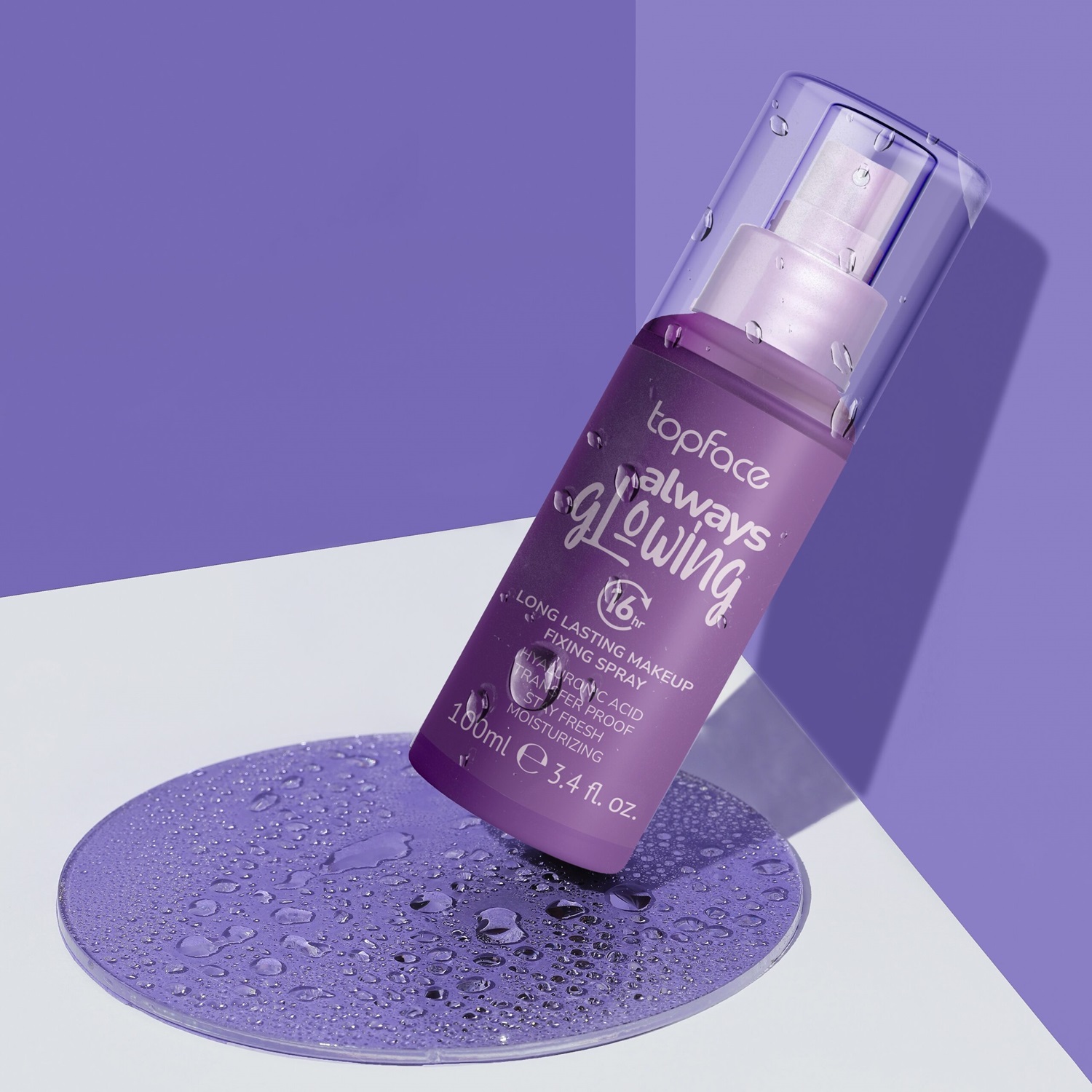 Long Lasting Make-up Fixing Spray Always Glowing - TopFace