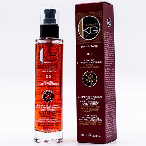 Sérum Keragold à la Kératine et l’Acide Hyaluronique 100 ml
