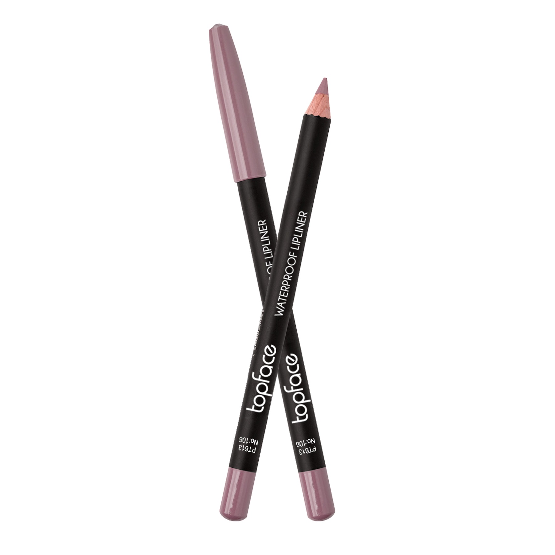Waterproof Lipliner - Topface 106 (#af7e89)