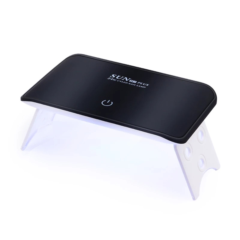 Lampe UV/LED Compacte SUN H7 PLUS 24W – Sèche-Ongles Professionnel avec Câble USB Noir (#000000)