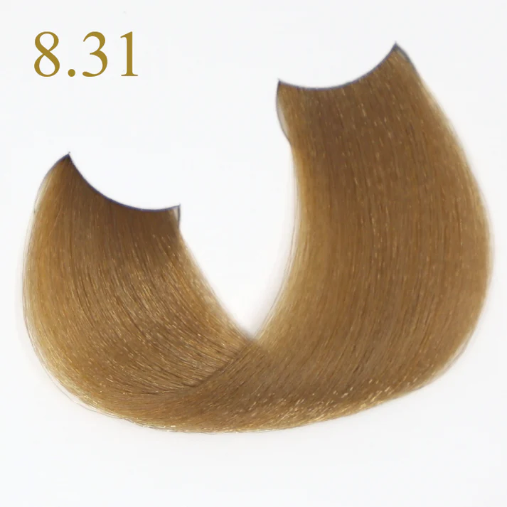 Coloration Keratin Oro Pure Fanola Oro Therapy - Sablé 8.31 Blond clair sable
