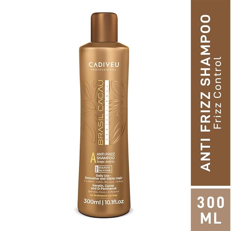 Shampoing Anti-Frizz Sans Sulfates Cadiveu Brasil Cacau – 300ml