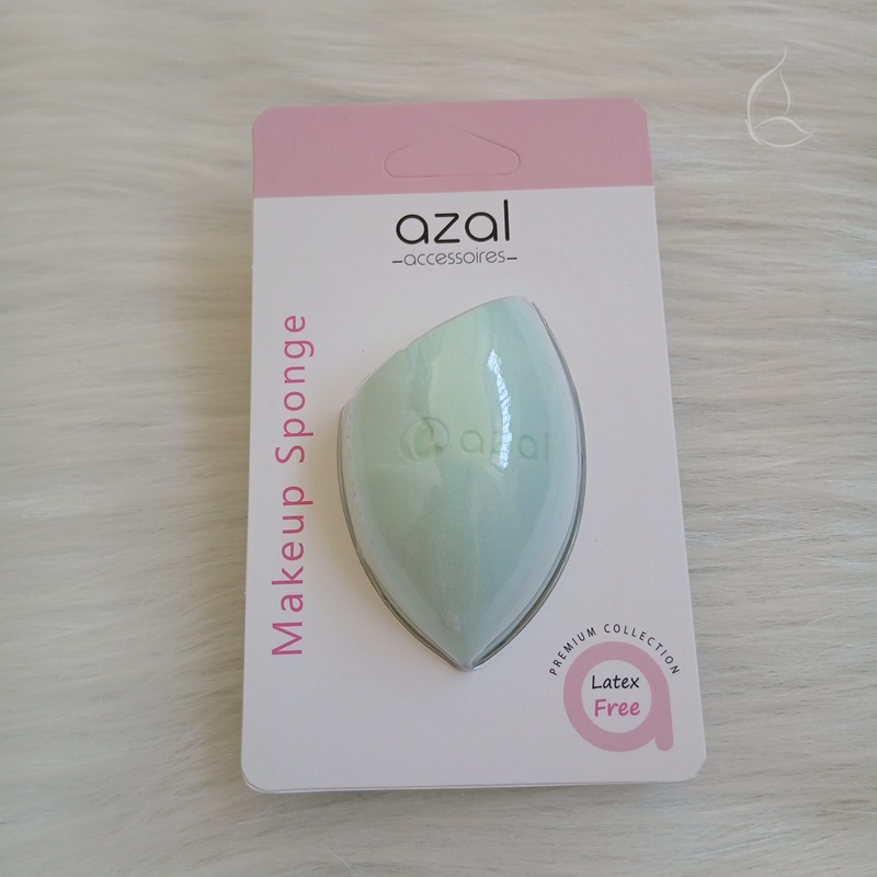 Éponge Maquillage Double Face Azal – Application Précise & Fini Impeccable, 3 Couleurs MUP3-23 (#e0ffe8)