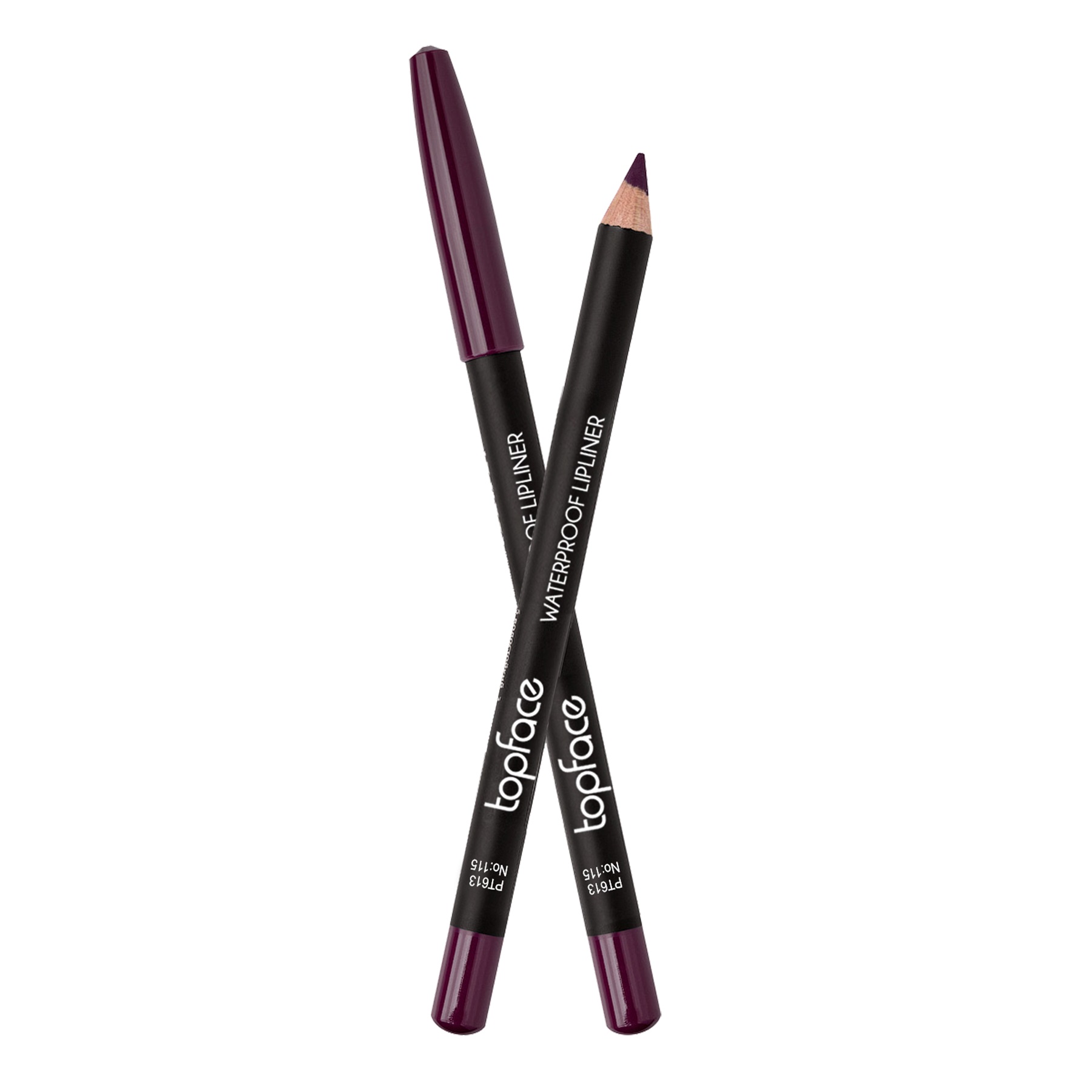 Waterproof Lipliner - Topface 115 (#441a34)