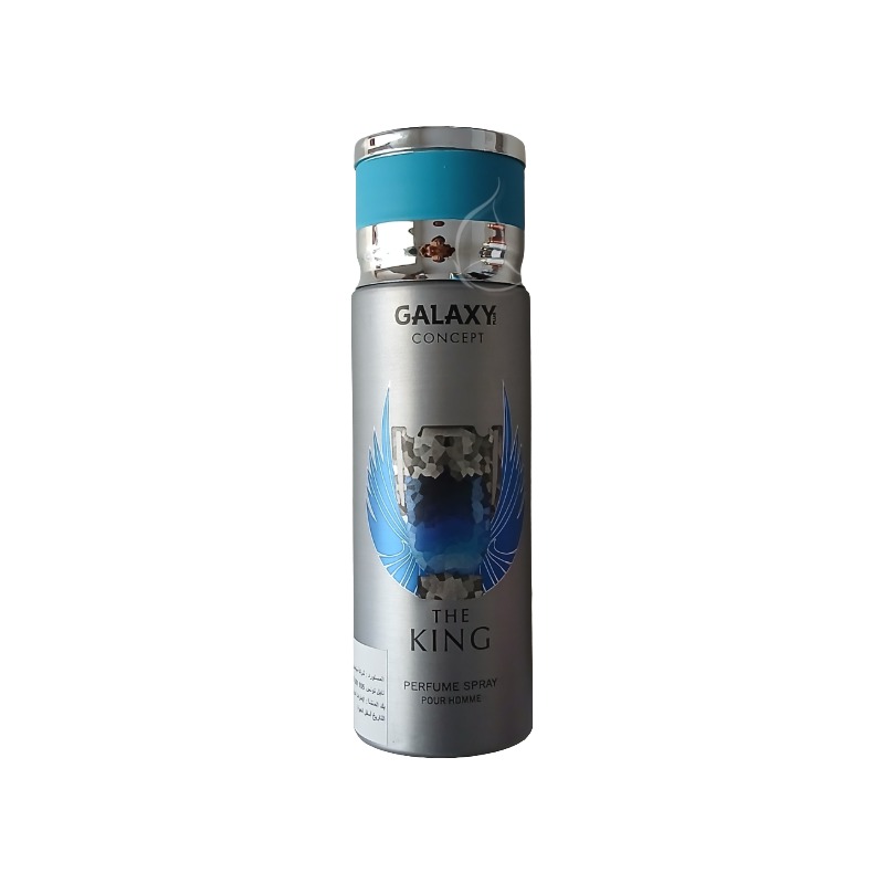 Galaxy Concept Body Spray Perfume - Homme - Déodorant Parfumé Longue Tenue (Plusieurs Parfums) The King