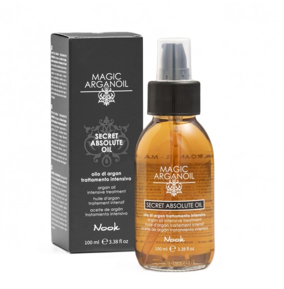 Nook Magic Arganoil Secret Absolute Oil – Huile d’Argan Régénérante, Antioxydante & Nourrissante – 100 ml