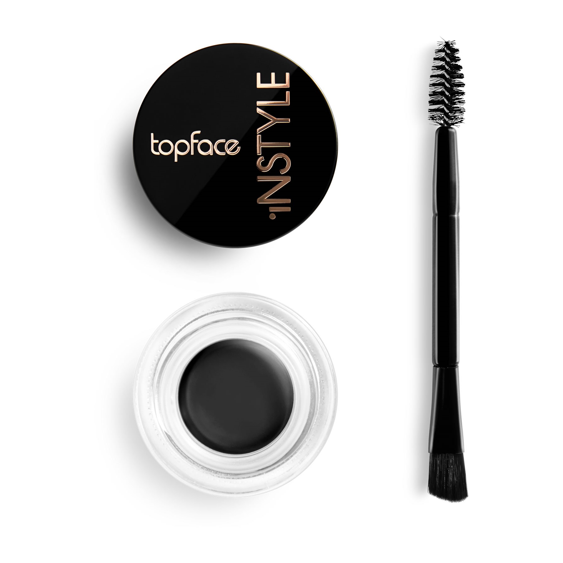 Gel pour Sourcils Topface Instyle Eyebrow Gel Granite - 007 (#313131)