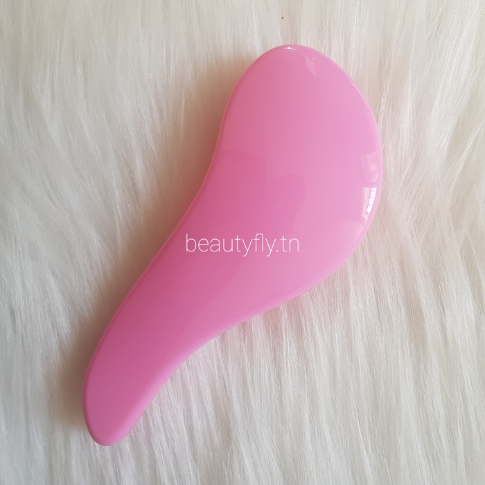 Brosse Démêlante Rose Métallique – Antinœuds & Brillance