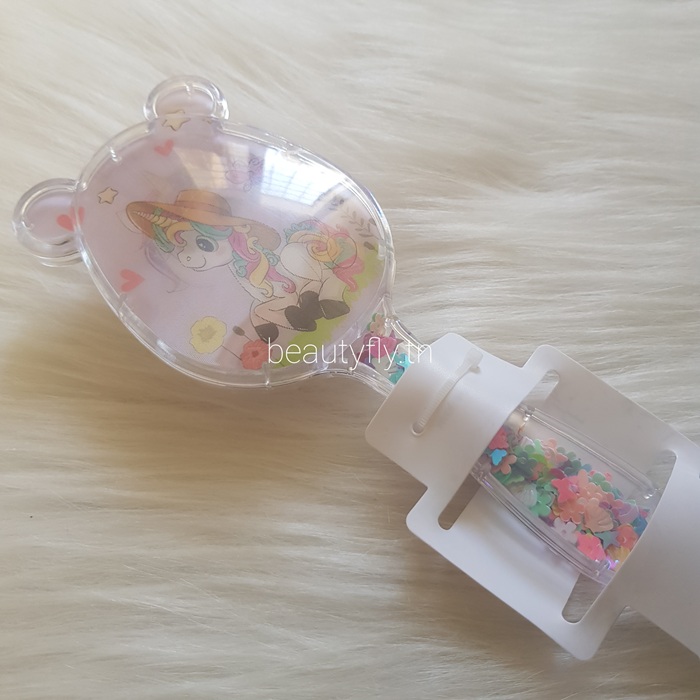 Brosse à Cheveux Enfant Mignonne – Formes & Décors Girly (Licorne, Lama, Cœur…)