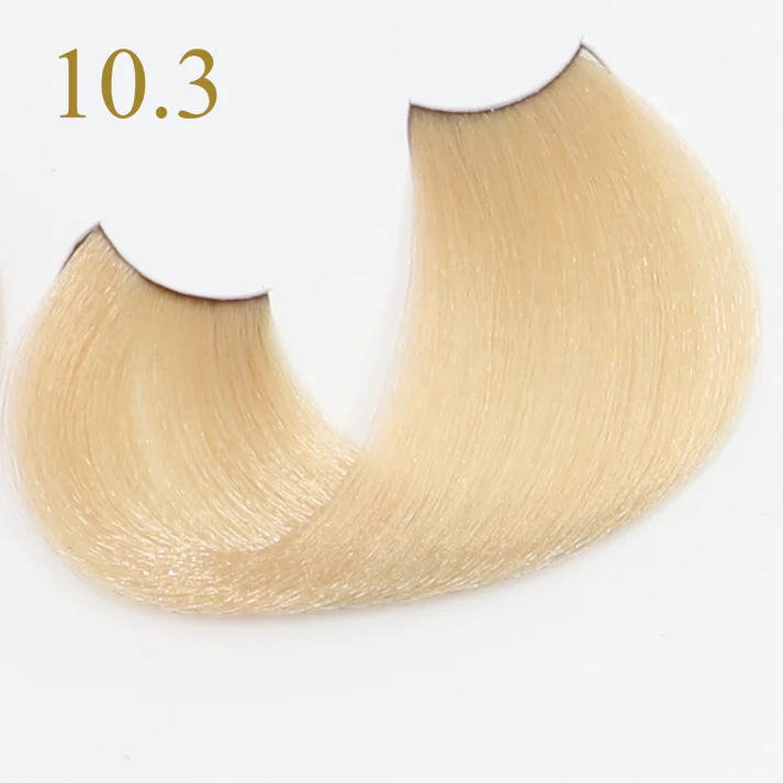 Coloration Keratin Oro Pure Fanola Oro Therapy - Doré 10.3 Blond platine doré