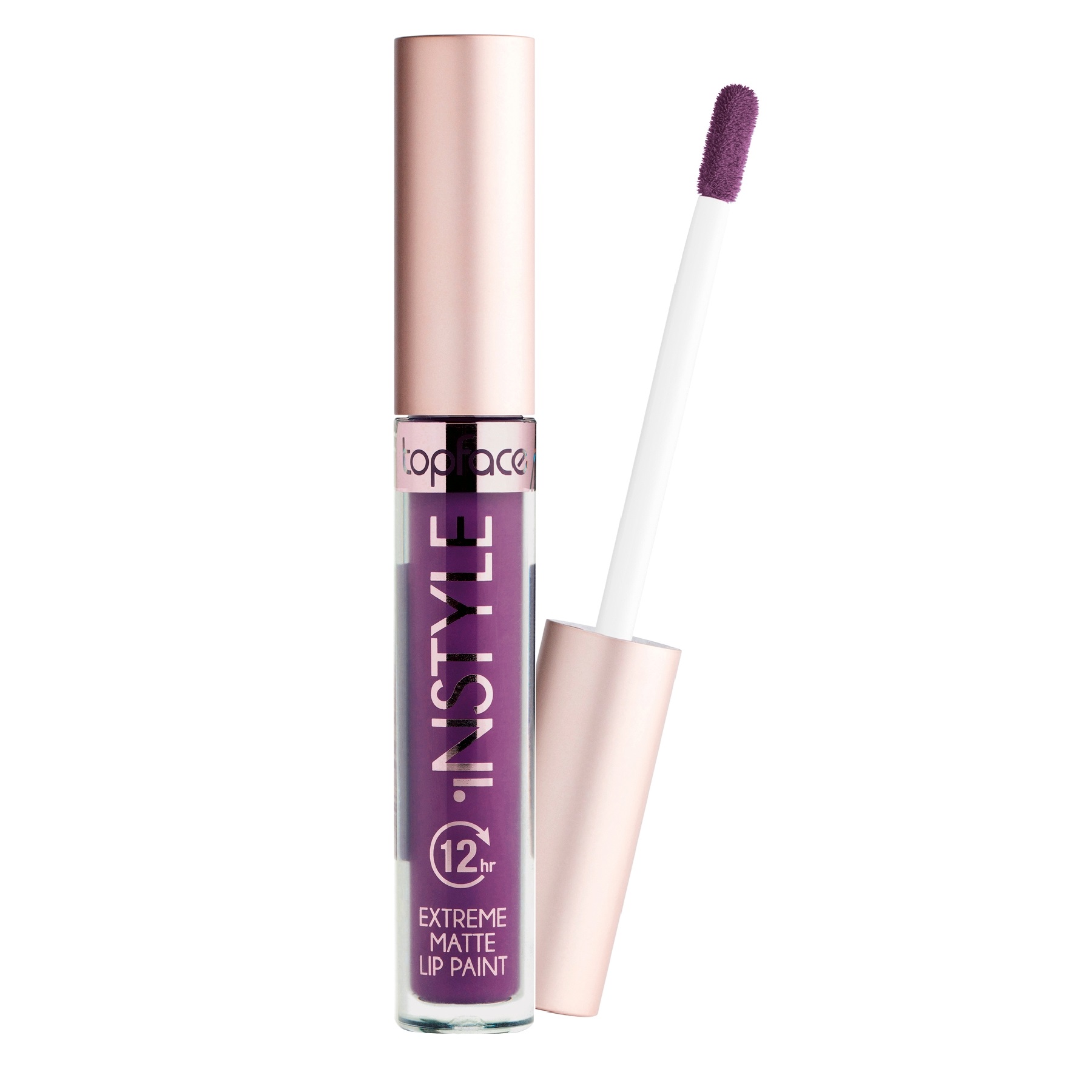 Gloss matte Topface Instyle Extreme Matte Lip paint 032 (#7d4c70)