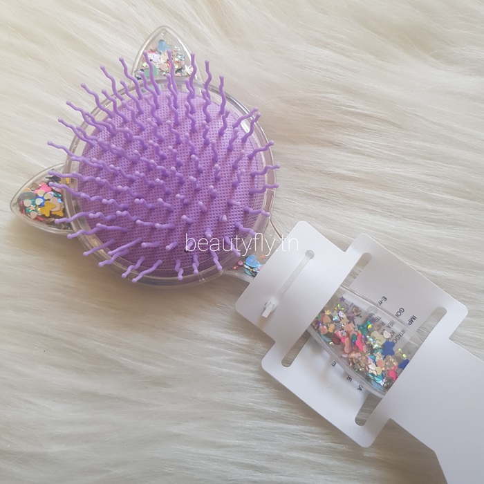 Brosse à Cheveux Enfant Mignonne – Formes & Décors Girly (Licorne, Lama, Cœur…)