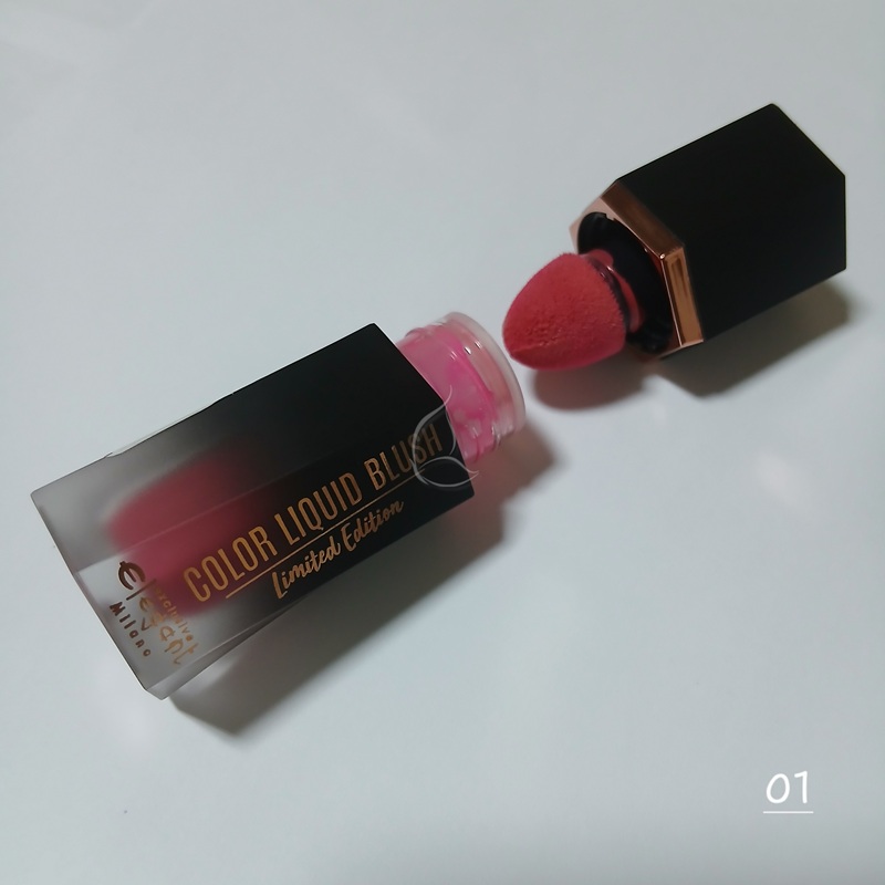 Color Liquid Blush by Elegant – Blush Liquide Édition Limitée au Fini Naturel & Modulable N°1