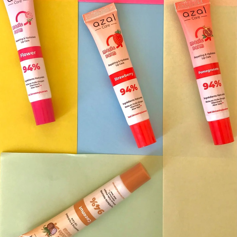 MAGIC BALM – Baume à Lèvres Naturel Hydratant & Réparateur aux Arômes Gourmands
