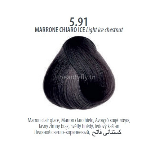 Maxima Professional Hair Color Plex - Marron Glacé 5.91