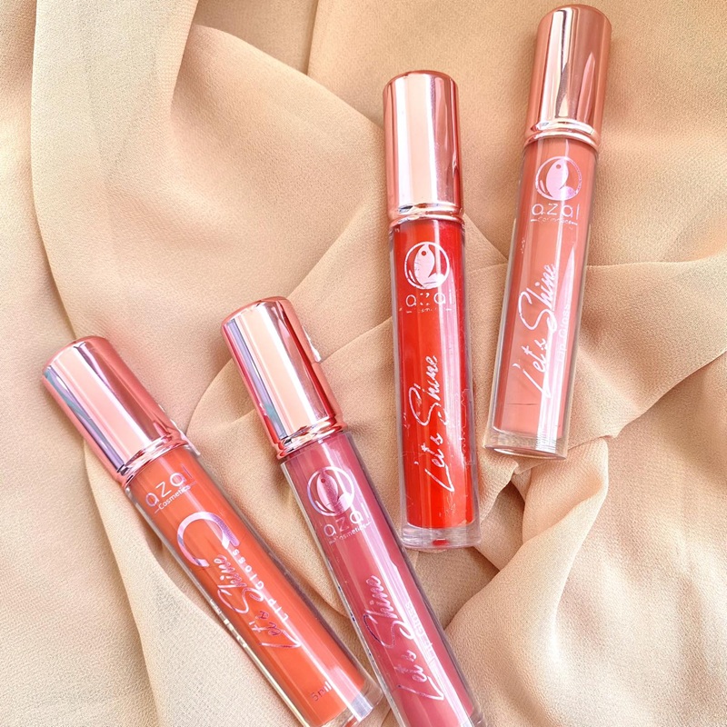Gloss LET’S SHINE Azal – Brillance Intense & Hydratation Longue Tenue