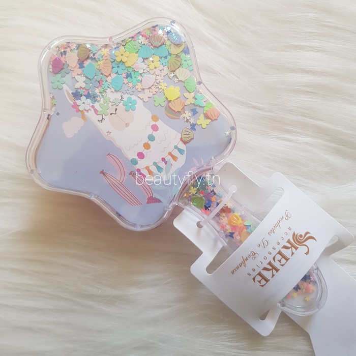 Brosse à Cheveux Enfant Mignonne – Formes & Décors Girly (Licorne, Lama, Cœur…)