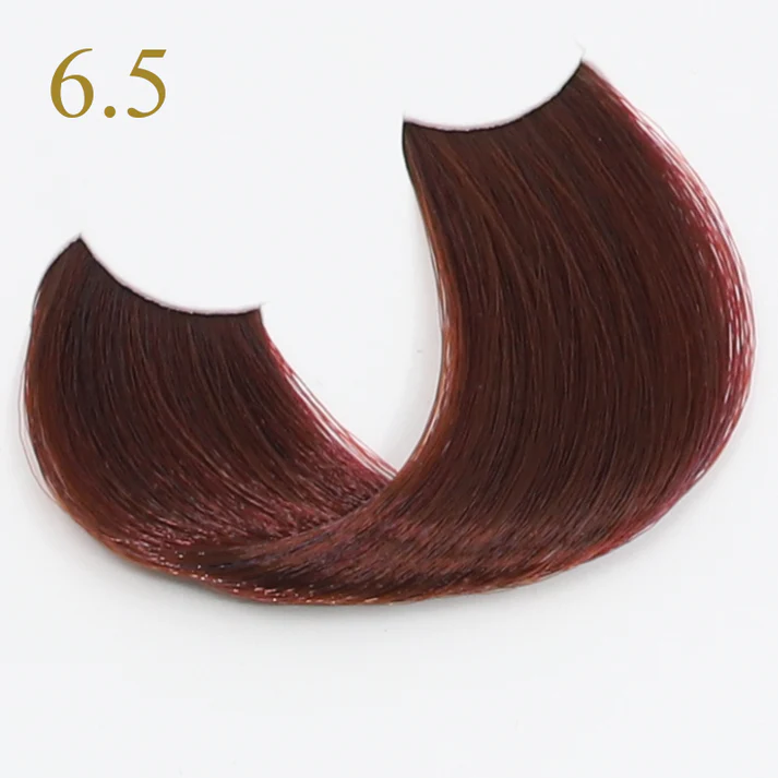 Coloration Keratin Oro Pure Fanola Oro Therapy - Acajou 6.5 Blond foncé acajou