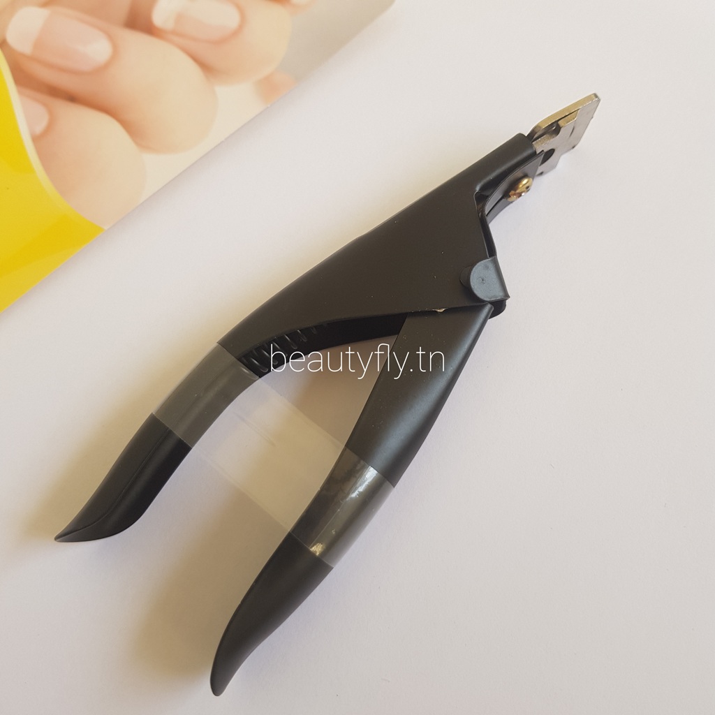 Ciseaux à Ongles de Photothérapie en Forme de U – Coupe-Ongles Professionnels en Acier Inoxydable pour Nail Art