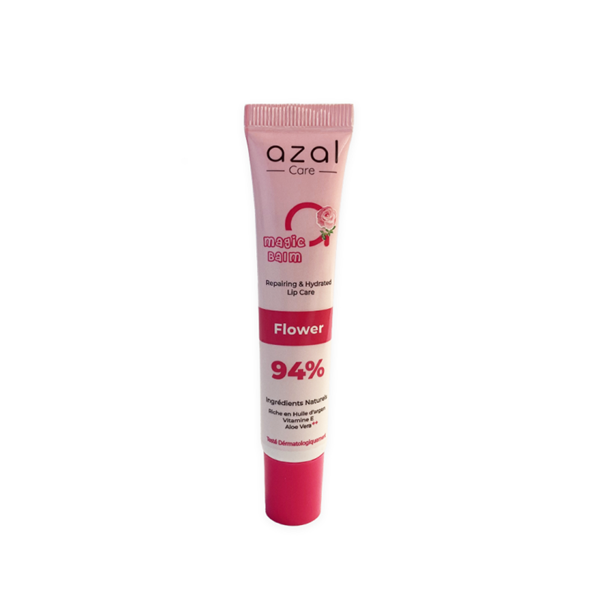 MAGIC BALM – Baume à Lèvres Naturel Hydratant & Réparateur aux Arômes Gourmands Rose