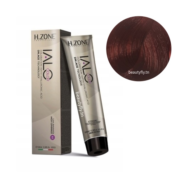 IALO Color de H-Zone - Rouge 553 Chatain Clair Rouge Ecarlate