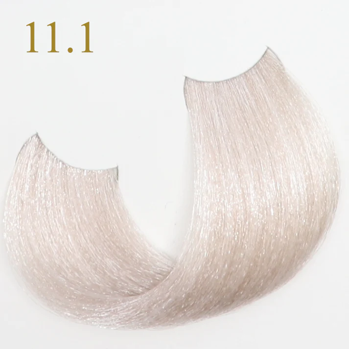 Coloration Keratin Oro Pure Fanola Oro Therapy - Blond 11.1 Super blond platine cendré