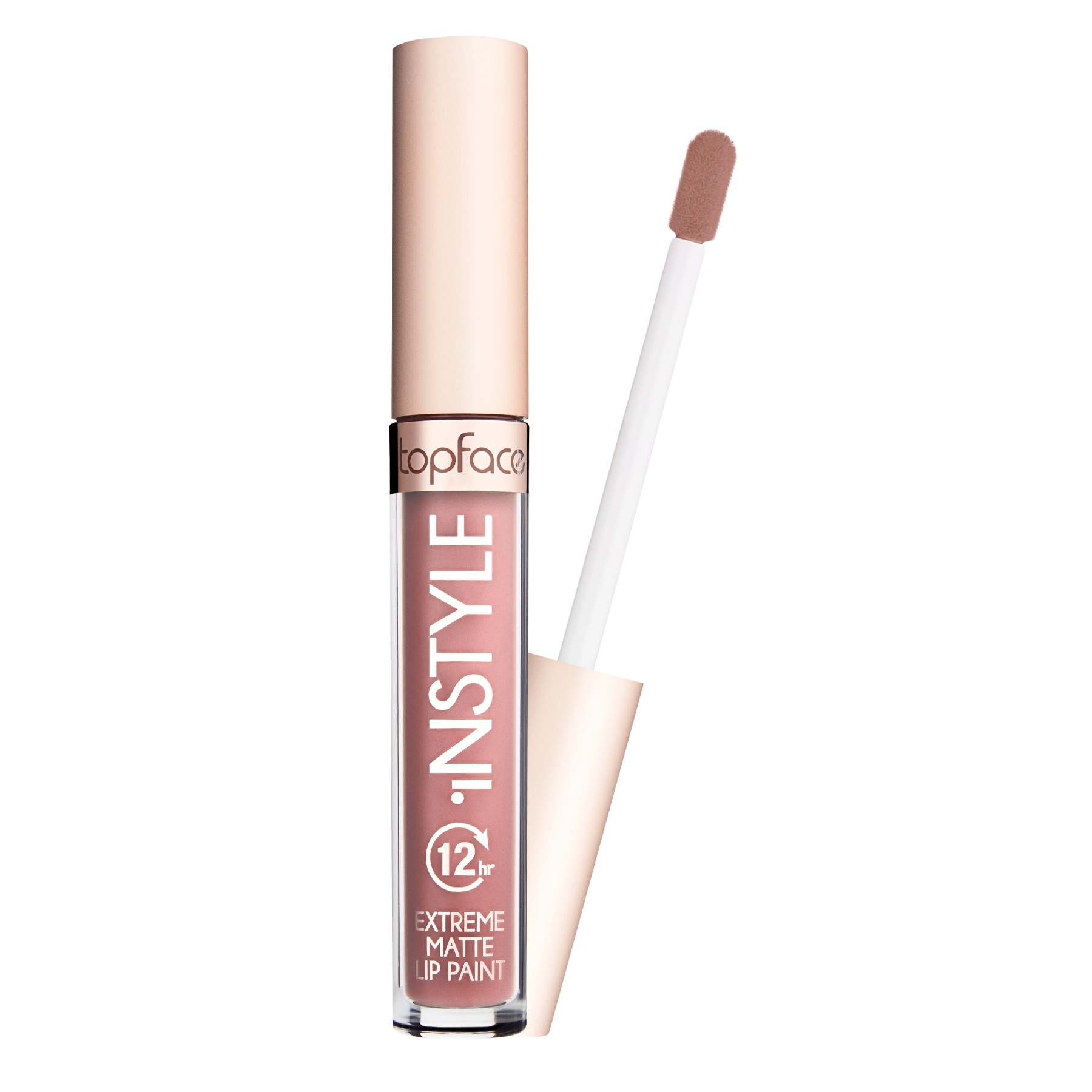 Gloss matte Topface Instyle Extreme Matte Lip paint 011 (#a57368)