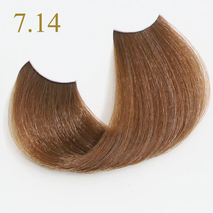 Coloration Keratin Oro Pure Fanola Oro Therapy - Chocolat 7.14 Noisette