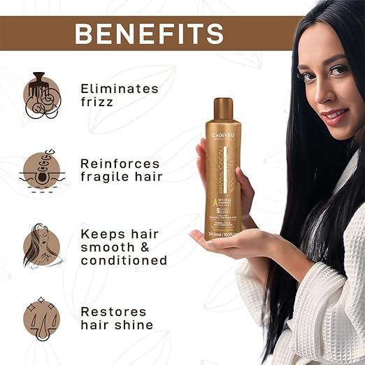 Shampoing Anti-Frizz Sans Sulfates Cadiveu Brasil Cacau – 300ml