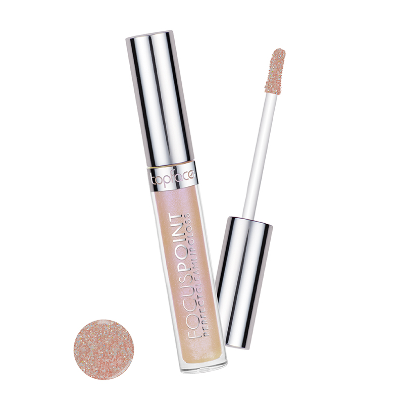 Focus Point Perfect Gleam Lipgloss - Topface 104 (#cc9c84)