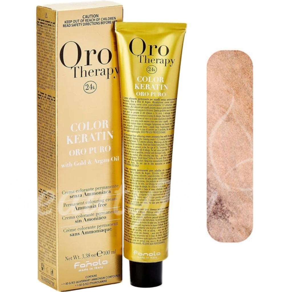 Coloration Keratin Oro Pure Fanola Oro Therapy - Doré Cuivré