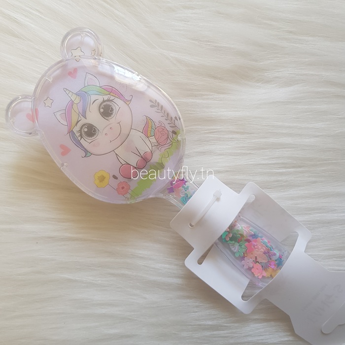 Brosse à Cheveux Enfant Mignonne – Formes & Décors Girly (Licorne, Lama, Cœur…)