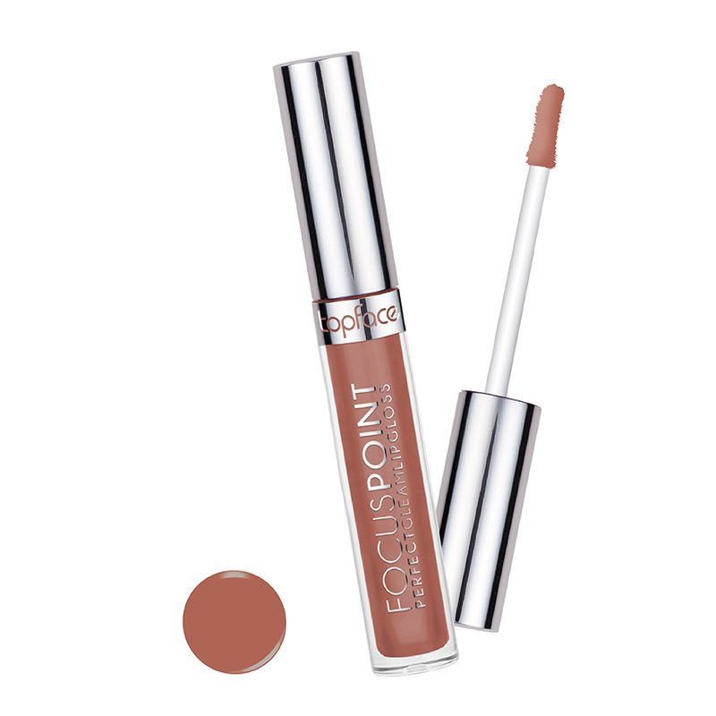 Focus Point Perfect Gleam Lipgloss - Topface 111 (#ae6556)